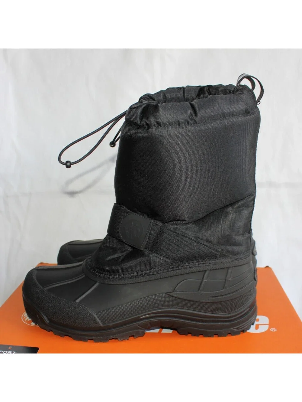 Northside Men's Size 10 Leavenworth Snow Winter Boot Onyx  Black w Box